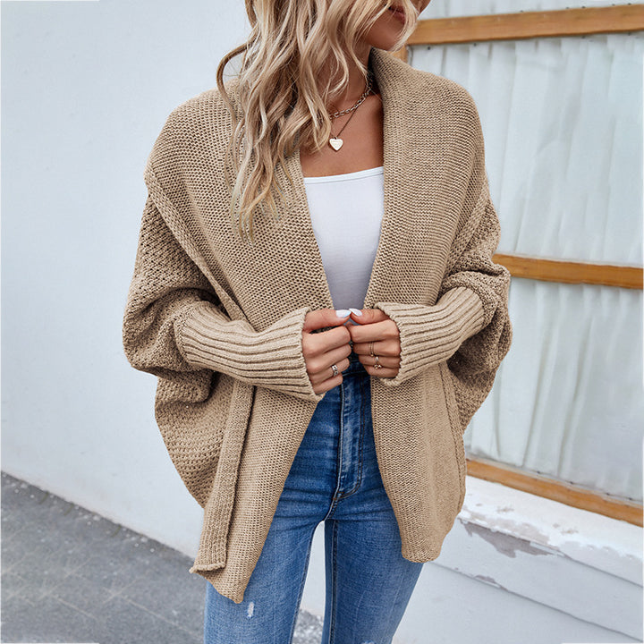 The Oversized Batwing Knit Cardigan