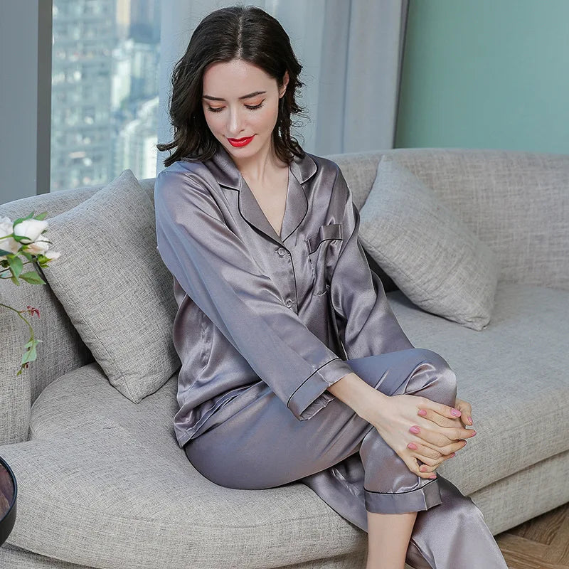 The Mulberry Silk Pajama Set