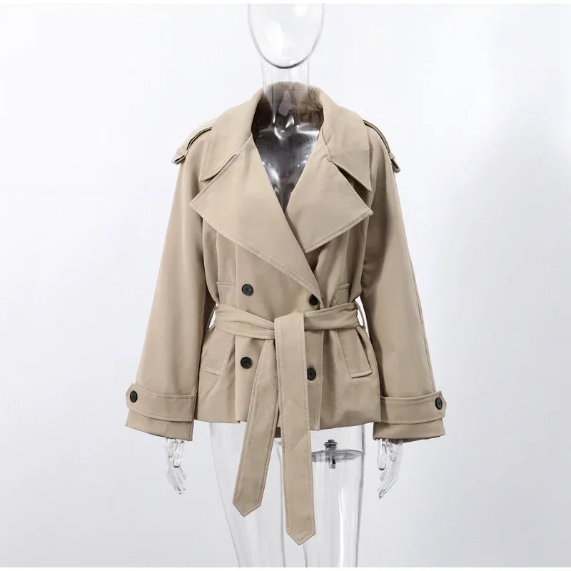 The Long Stand-Collar Trench