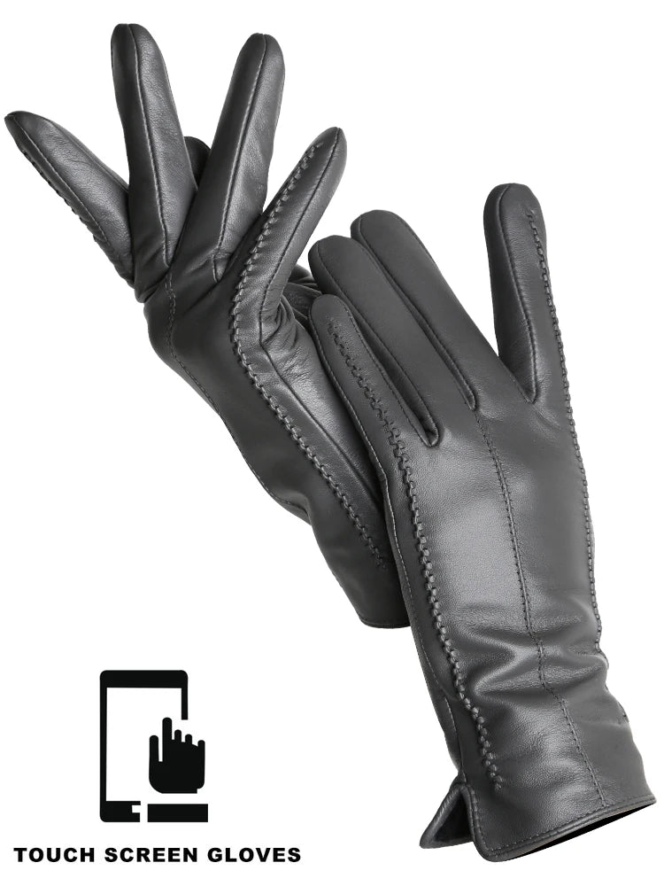 The Velvet-Lined Sheepskin Gloves