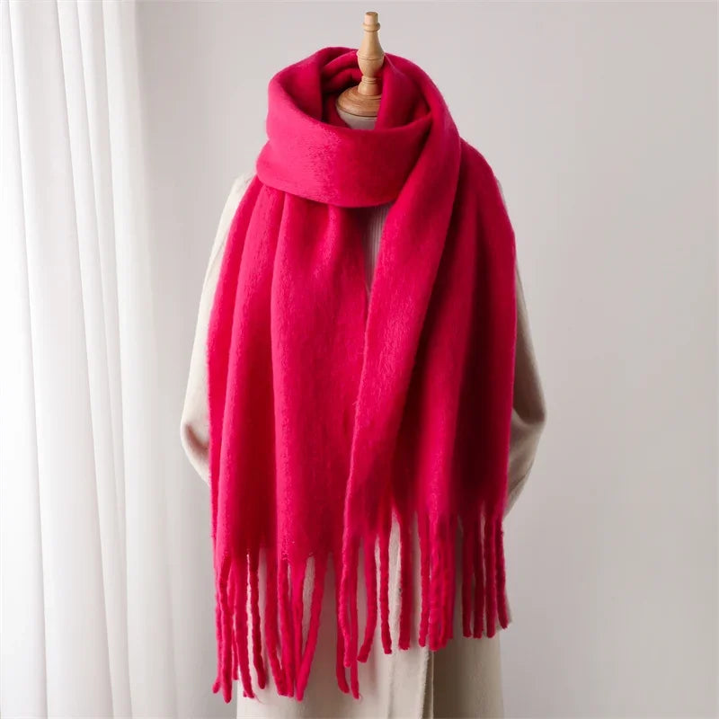 The Tassel Pashmina Wrap Scarf