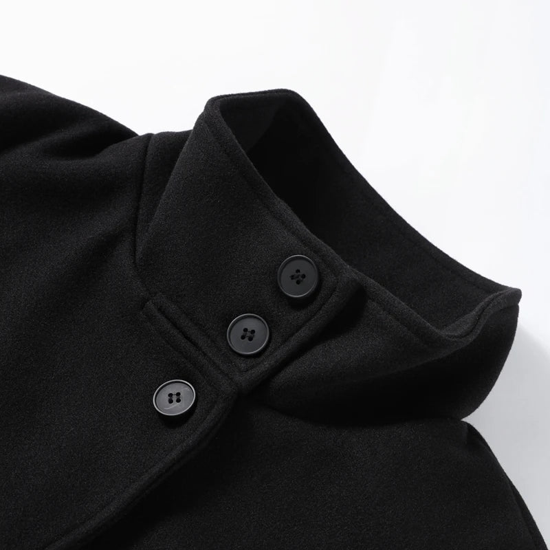 The Stand-Collar Boxy Jacket