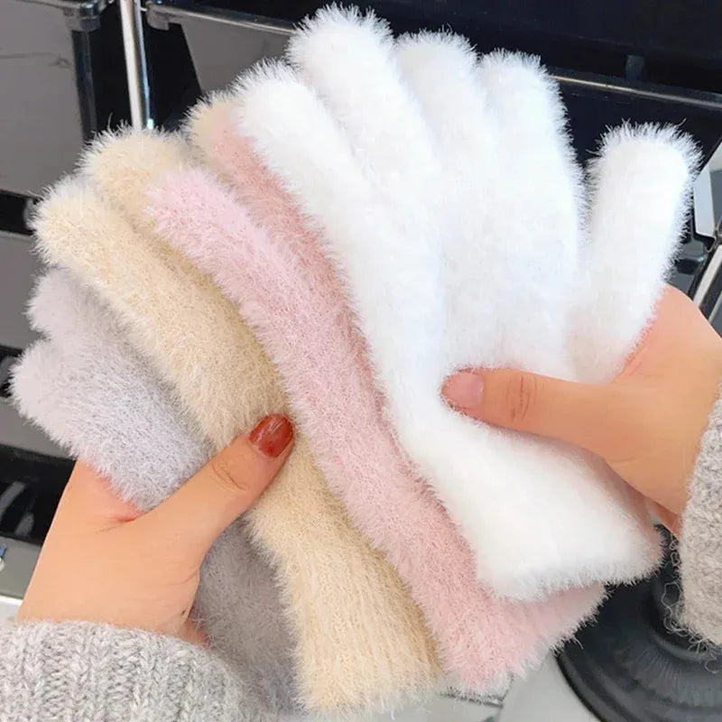 The Velvet-Touch Plush-Lined Gloves