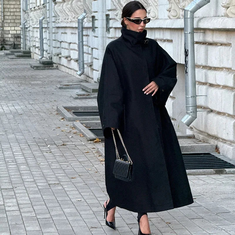 The Long Stand-Collar Trench
