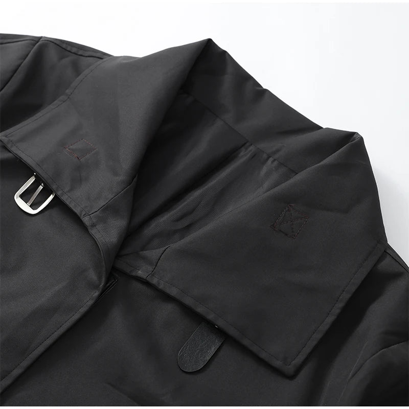 The Long Stand-Collar Trench