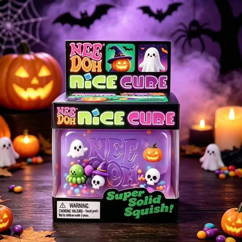 Spider & Pumpkin Halloween Squishy Toy