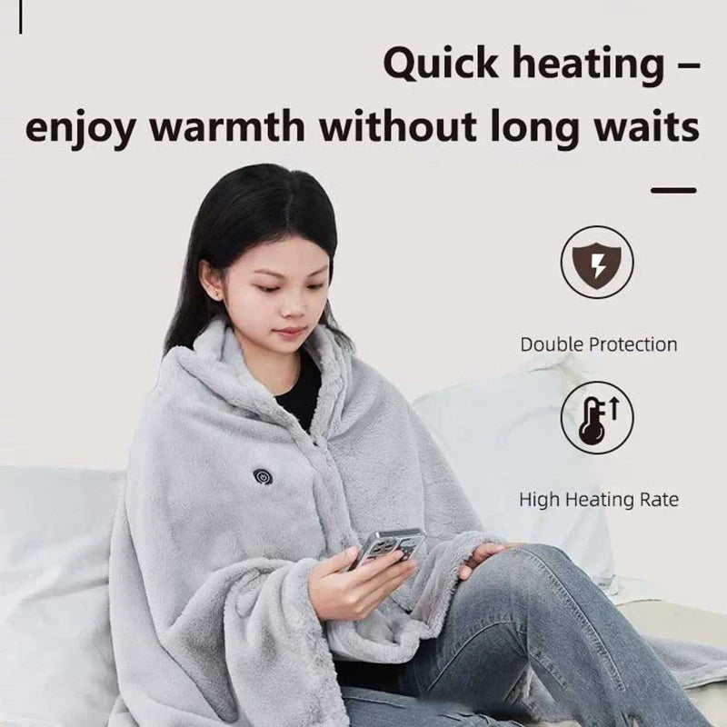 The Plush Heated Throw