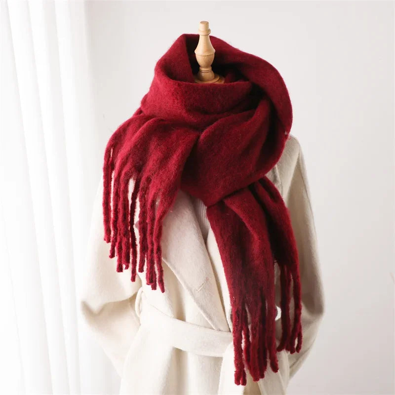 The Tassel Pashmina Wrap Scarf