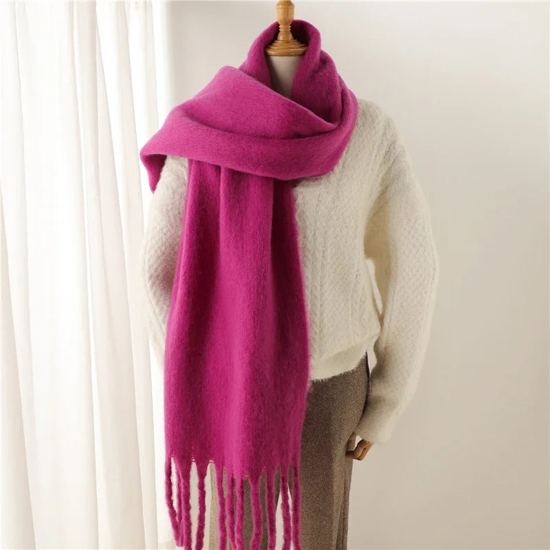 The Tassel Pashmina Wrap Scarf