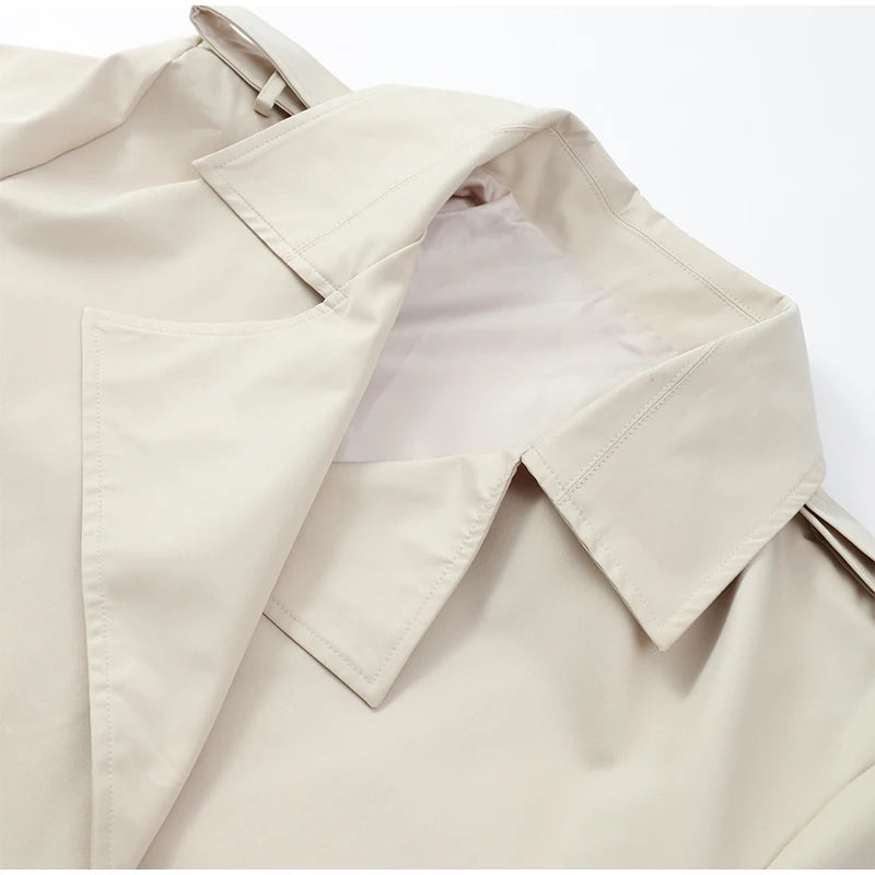 The Double-Breasted Belted Trench