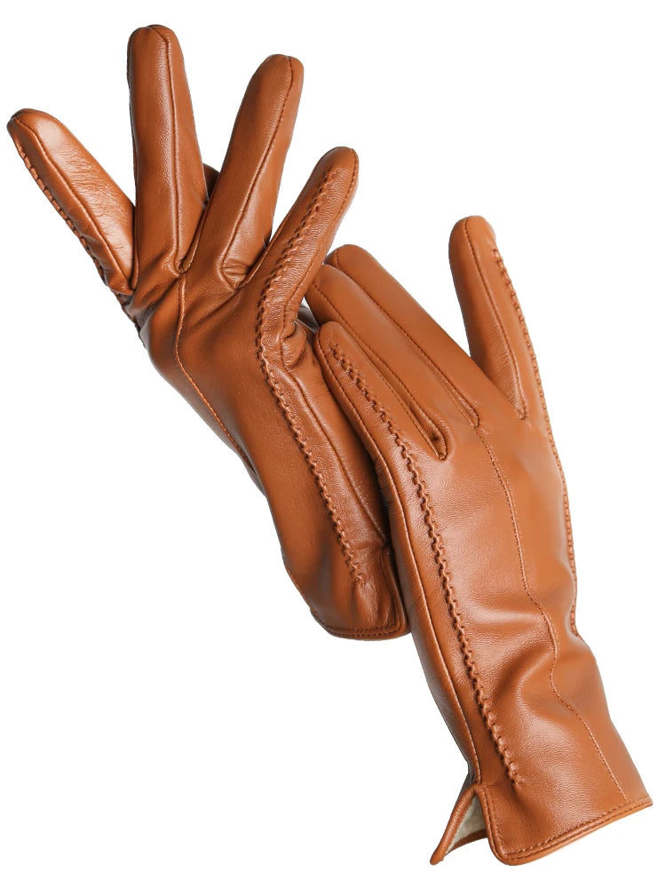 The Velvet-Lined Sheepskin Gloves