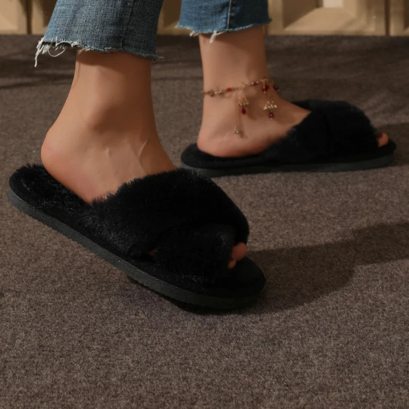 The Crossover Cruelty-Free Fur Slide