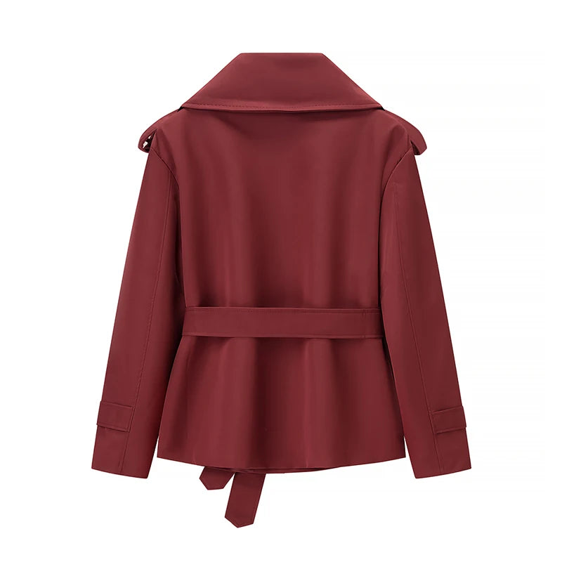 The Double-Breasted Belted Trench