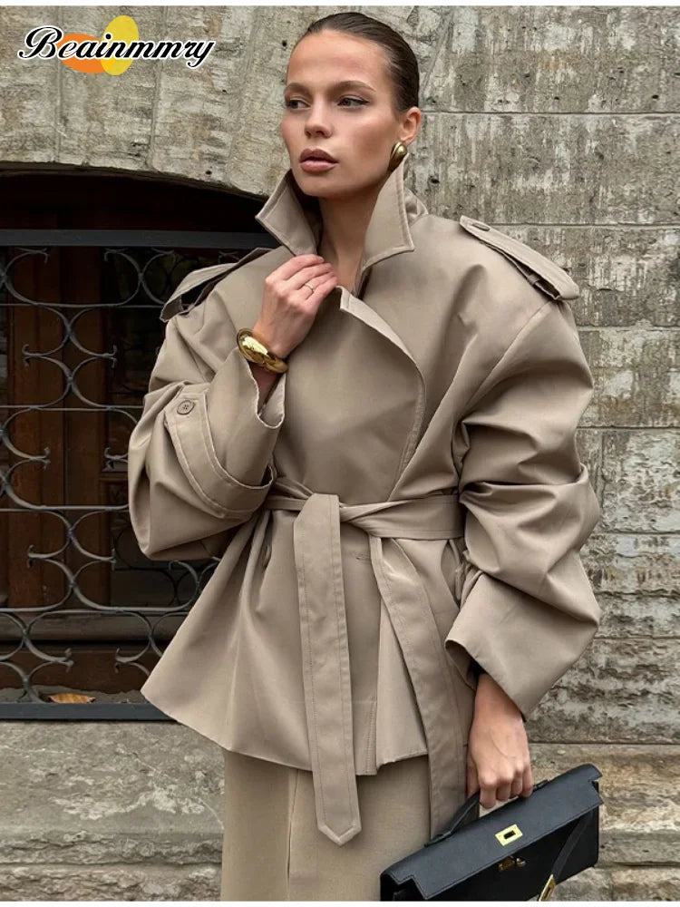 The Double-Breasted Belted Trench
