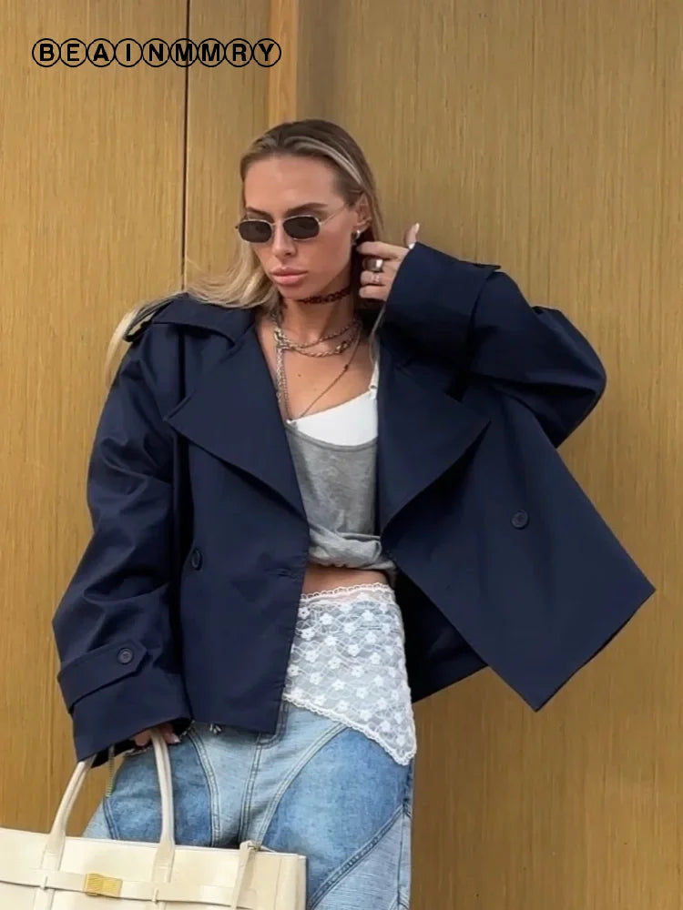 The Lace-Up Long Coat