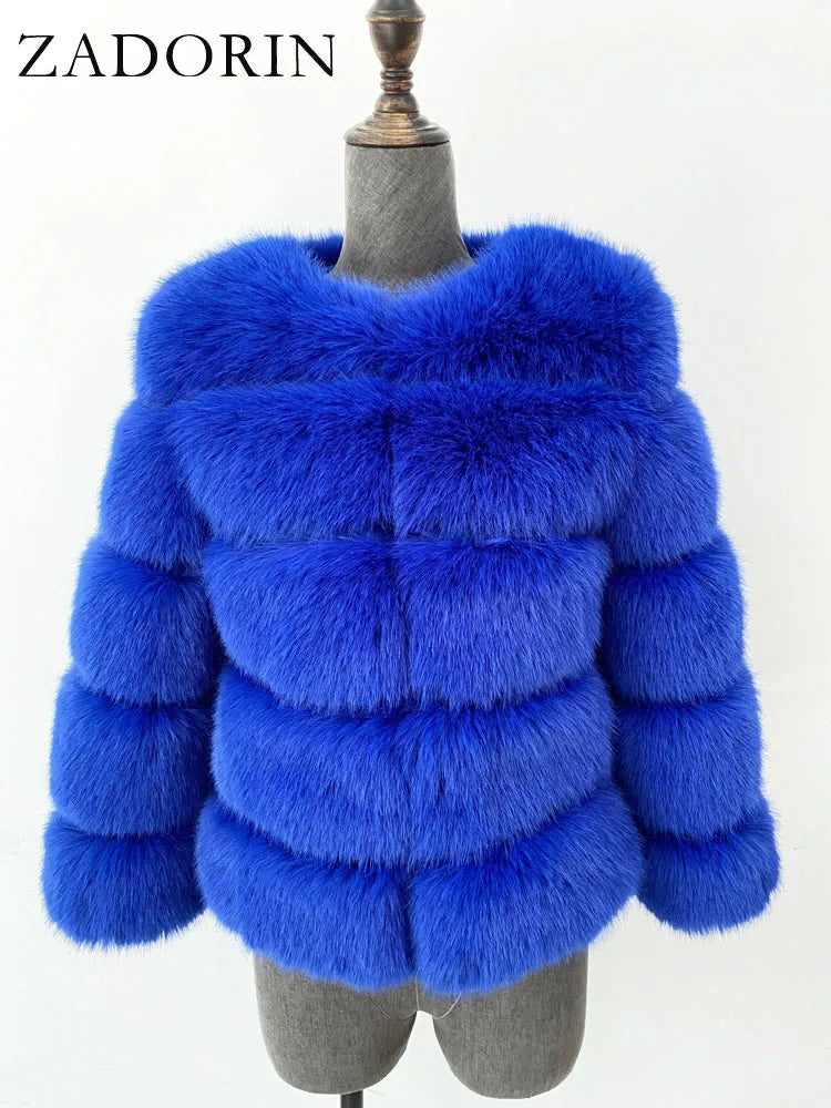 The Fluffy Cruelty-Free Fur Short Coat