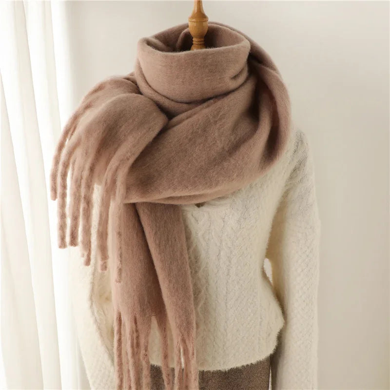 The Tassel Pashmina Wrap Scarf