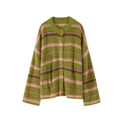 The Striped Boyfriend Cardigan — product view 10