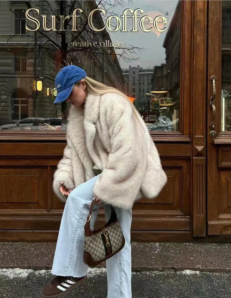 The Plush Cruelty-Free Fur Coat
