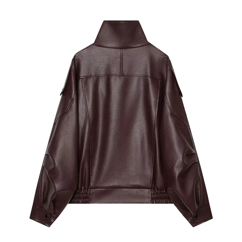 The Cruelty-Free Leather Biker Jacket