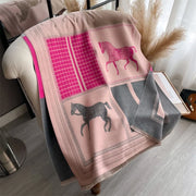 The Oversized Plaid Blanket Scarf — product view 63