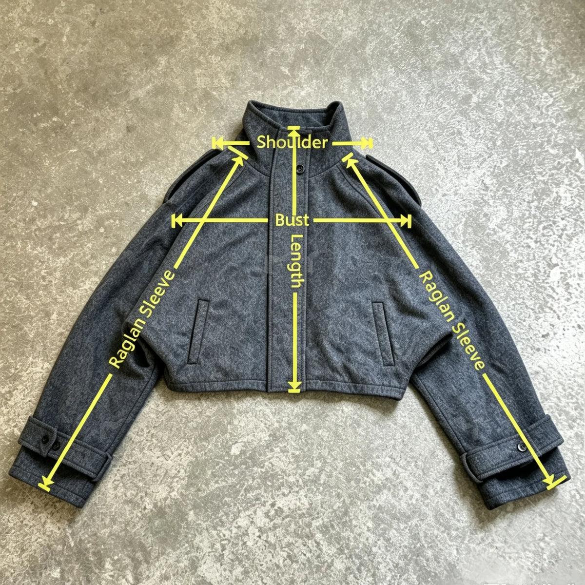 The Stand-Collar Boxy Jacket