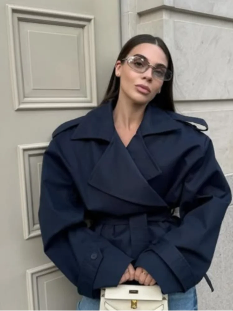 The Cape-Collar Belted Trench