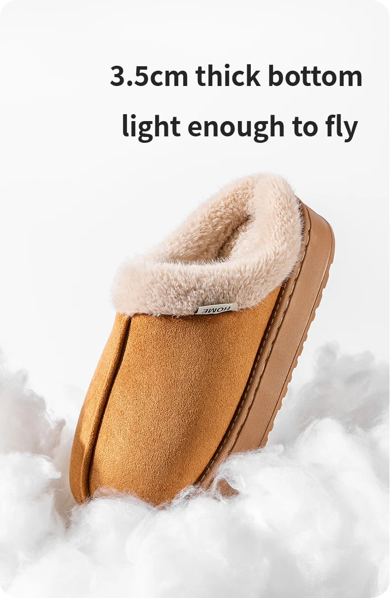 The Cruelty-Free Suede Platform Slipper