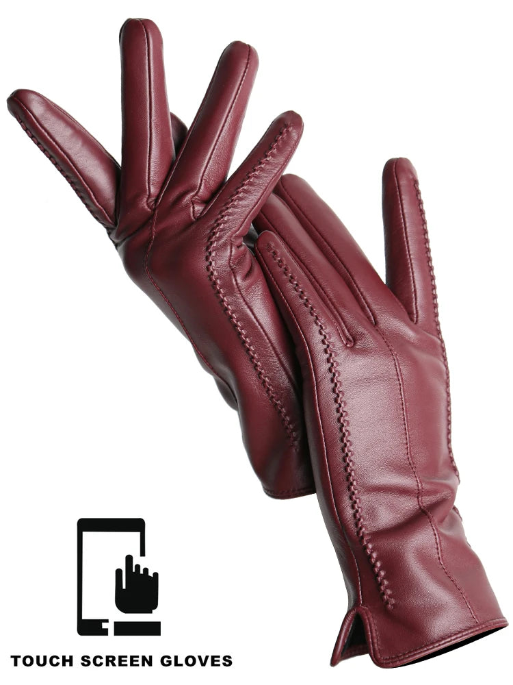 The Velvet-Lined Sheepskin Gloves