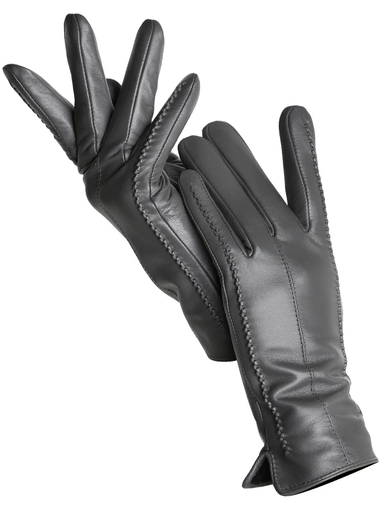 The Velvet-Lined Sheepskin Gloves