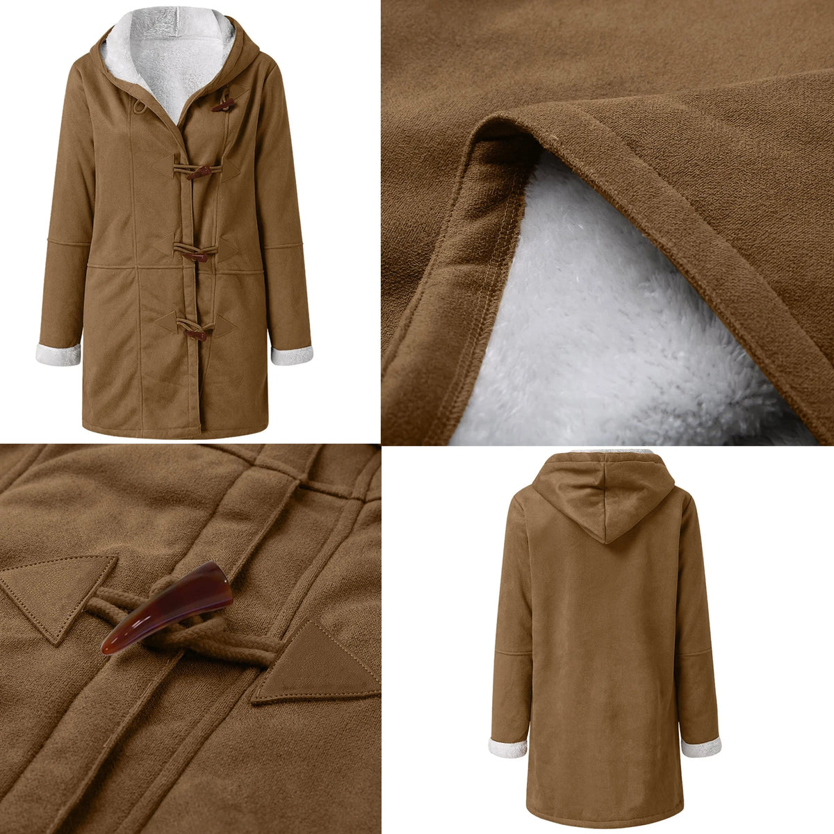 The Hooded Sherpa Toggle Parka