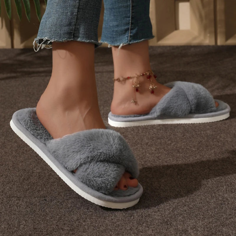 The Crossover Cruelty-Free Fur Slide