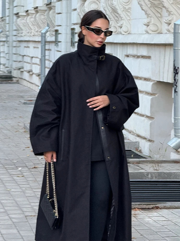 The Cape-Collar Belted Trench