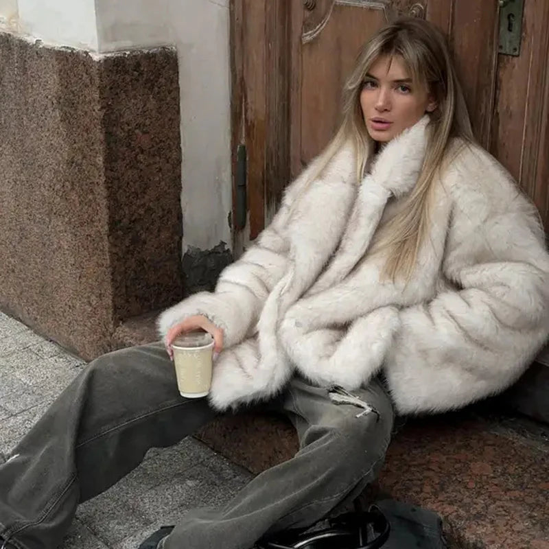 The Plush Cruelty-Free Fur Coat