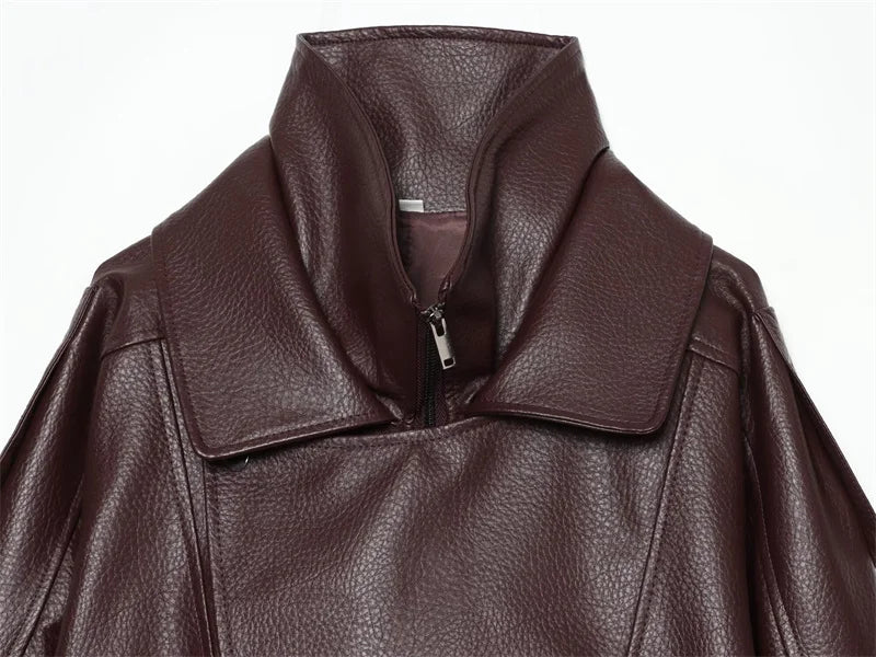 The Cruelty-Free Leather Biker Jacket