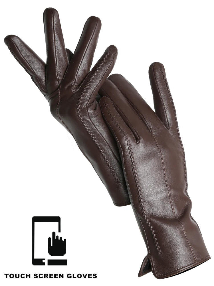 The Velvet-Lined Sheepskin Gloves