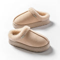 The Cruelty-Free Suede Platform Slipper
