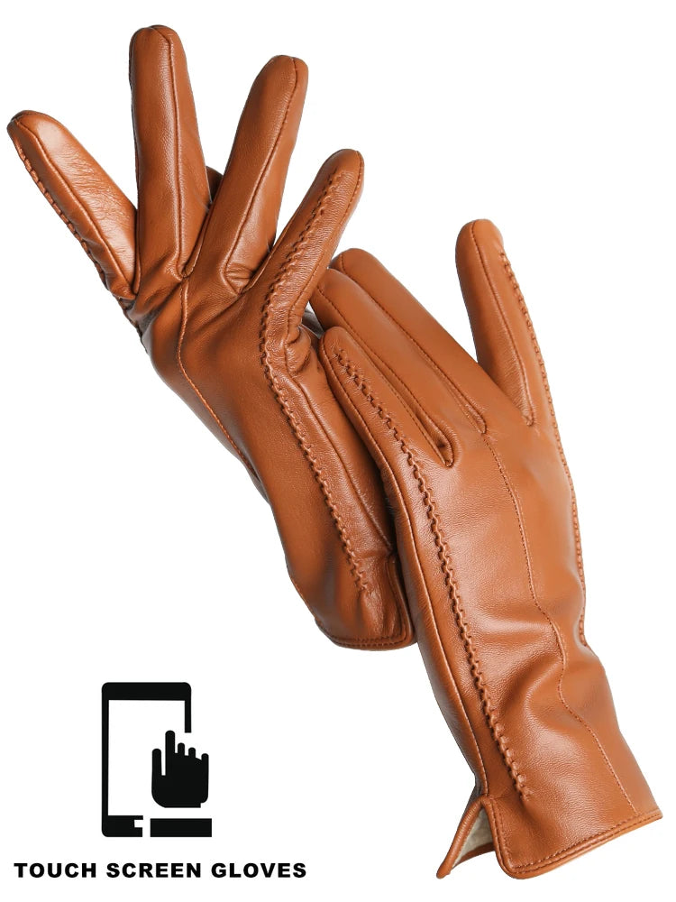 The Velvet-Lined Sheepskin Gloves