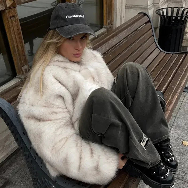 The Plush Cruelty-Free Fur Coat