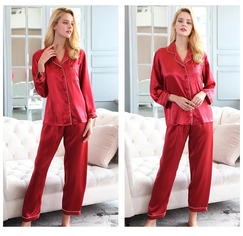 The Mulberry Silk Pajama Set