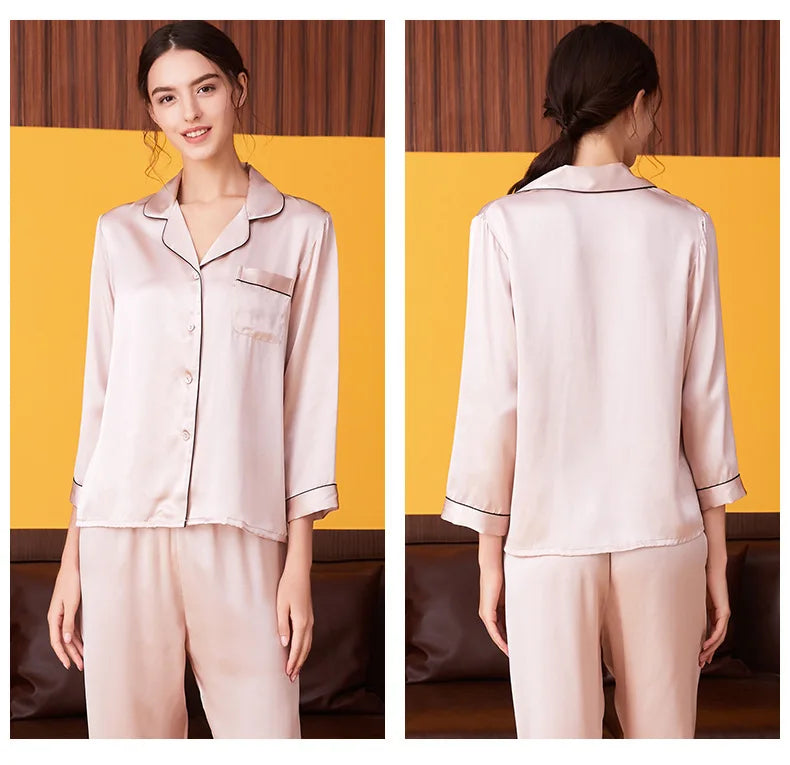 The Mulberry Silk Pajama Set