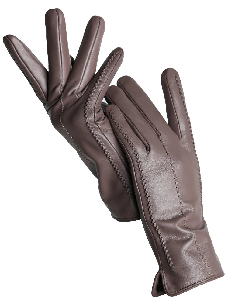 The Velvet-Lined Sheepskin Gloves