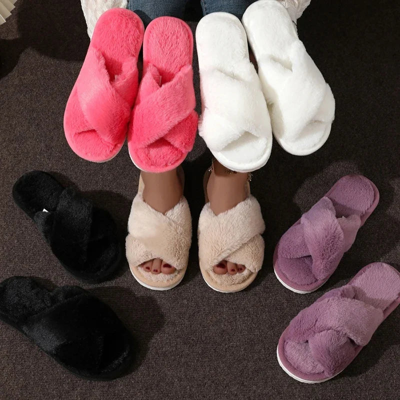 The Crossover Cruelty-Free Fur Slide