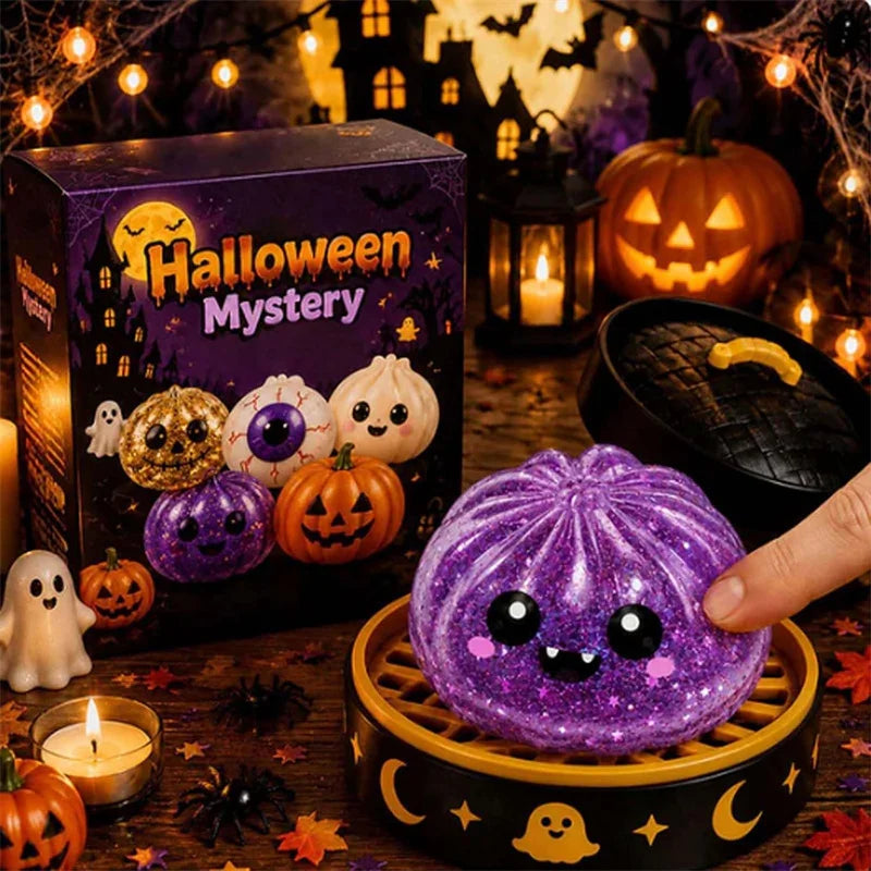 Halloween Dumpling Squishy — Assorted Designs & Sizes