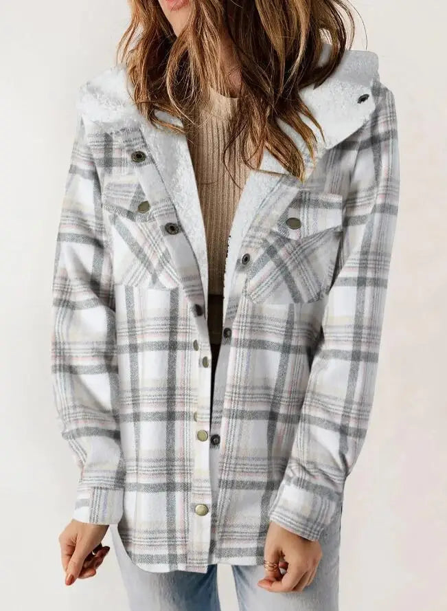 The Plaid Sherpa-Lined Shacket