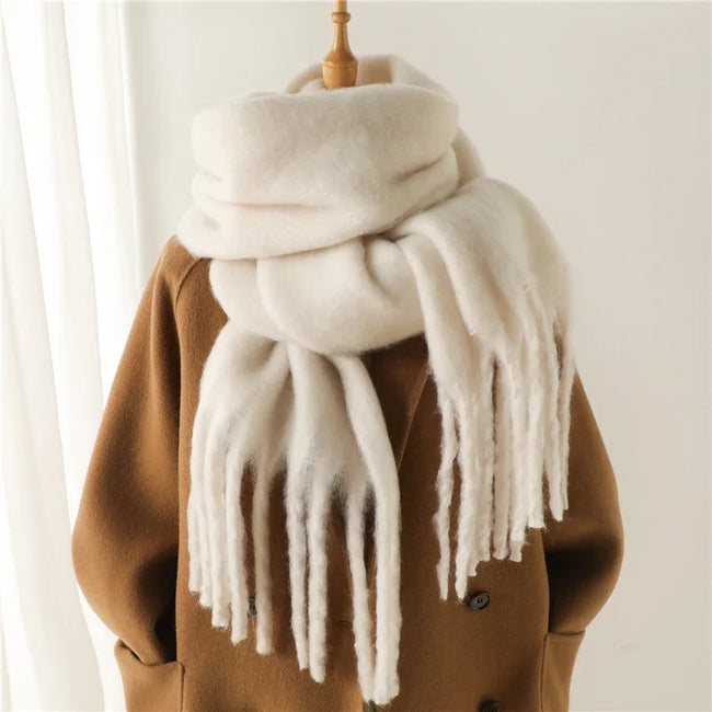 The Tassel Pashmina Wrap Scarf