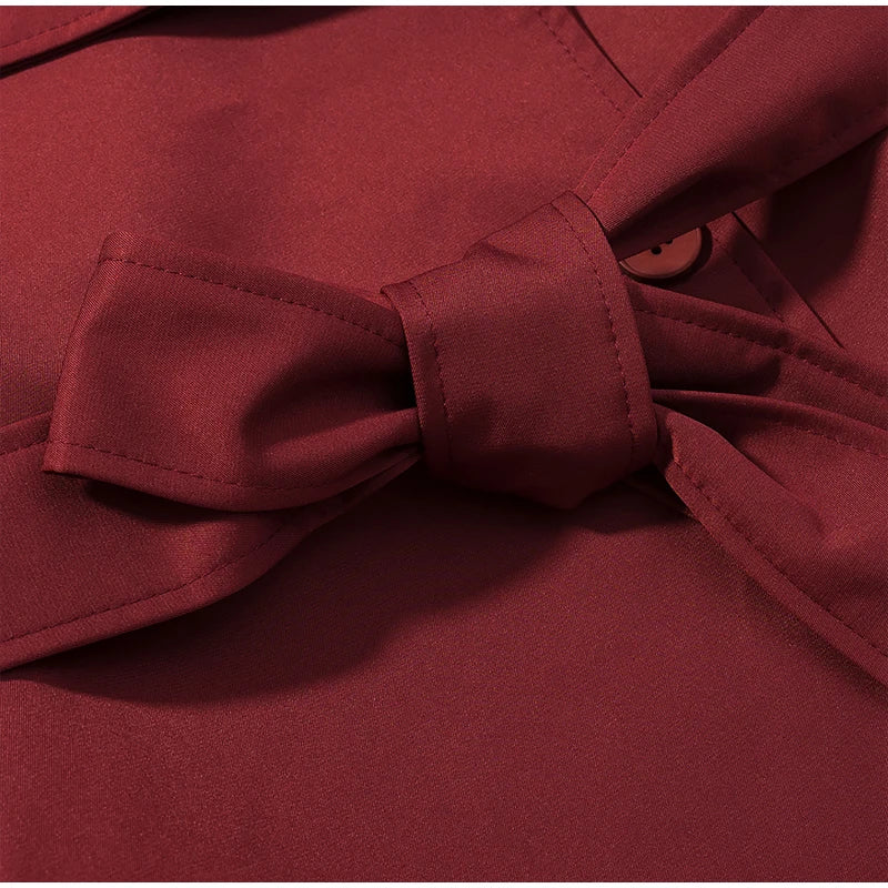 The Double-Breasted Belted Trench