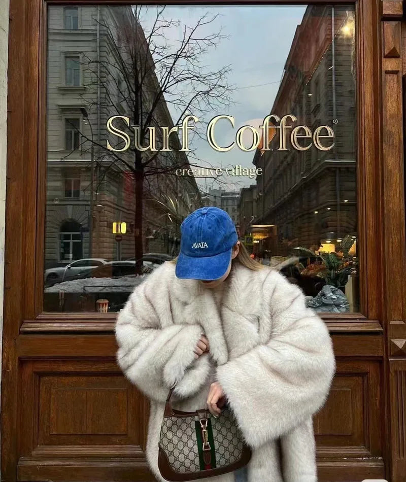 The Plush Cruelty-Free Fur Coat