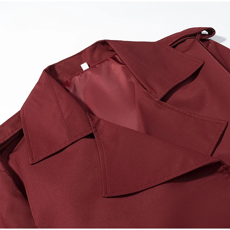 The Double-Breasted Belted Trench