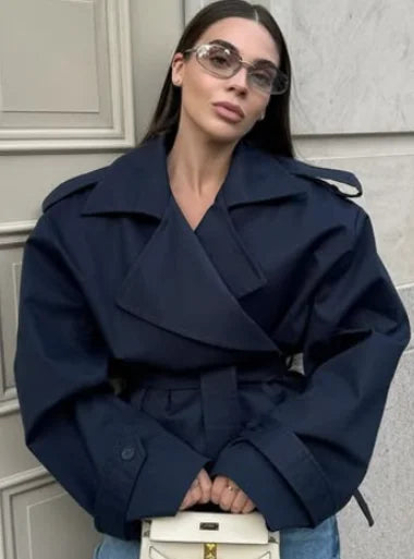 The Belted Short Trench